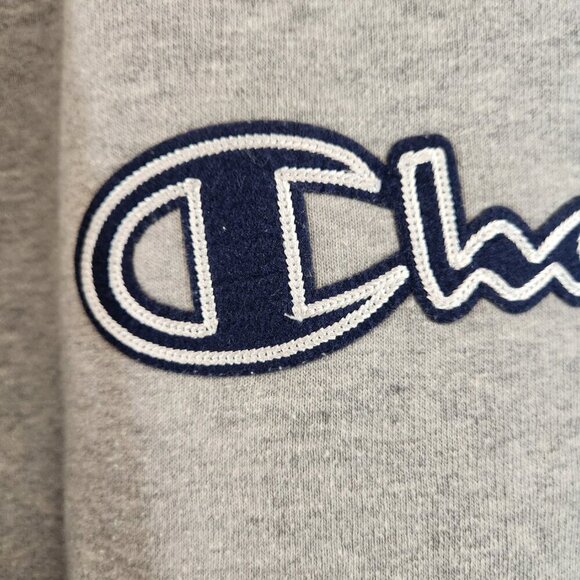 Champion Embroidered Logo Crew Neck Sweatshirt Mens Large - Picture 2 of 9